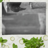 Falln Cemetery Crow Theedoek (Gevouwen)