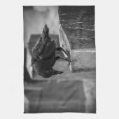 Falln Cemetery Crow Theedoek (Verticaal)