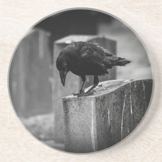 Falln Cemetery Crow Zandsteen Onderzetter