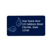 Falln Chibi Angel Wings Etiket (Voorkant)