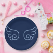 Falln Chibi Angel Wings Papieren Bordje (Feest)