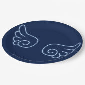 Falln Chibi Angel Wings Papieren Bordje (Gekanteld)