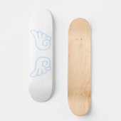 Falln Chibi Angel Wings Persoonlijk Skateboard (Voorkant)