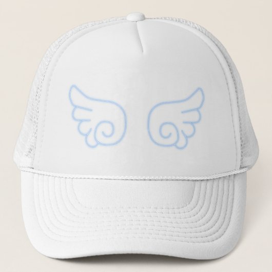 Falln Chibi Angel Wings Trucker Pet (Voorkant)