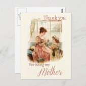 Falln Daisy Chain Moederdag Briefkaart (Voorkant / Achterkant)