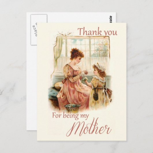 Falln Daisy Chain Moederdag Briefkaart (Voorkant / Achterkant)