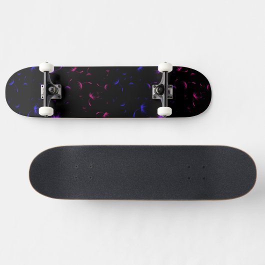 Falln Dandelion Seeds Bisexual Pride Skateboard (Horizontaal)