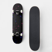 Falln Dandelion Seeds Bisexual Pride Skateboard (Voorkant)