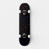 Falln Dandelion Seeds Bisexual Pride Skateboard (Voorkant)