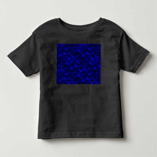 Falln Dark Blue Mermaid Scales Kinder Shirts (Voorkant)