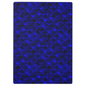 Falln Dark Blue Mermaid Scales Klembord (Achterkant)
