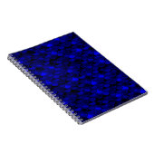 Falln Dark Blue Mermaid Scales Notitieboek (Rechterzijde)