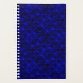 Falln Dark Blue Mermaid Scales Planner (Voorkant)