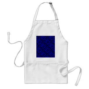 Falln Dark Blue Mermaid Scales Standaard Schort
