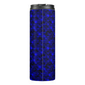 Falln Dark Blue Mermaid Scales Thermosbeker (Achterkant)