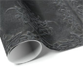 Falln Dark Tribal Cadeaupapier (Rol Hoek)