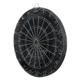Falln Dark Tribal Dartbord (Voorkant Rechts)