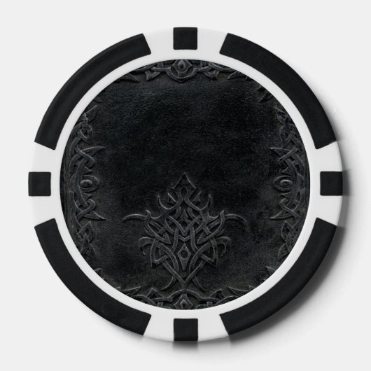 Falln Dark Tribal Pokerchips (Voorkant)