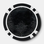 Falln Dark Tribal Pokerchips (Achterkant)