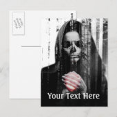 Falln Death Waits Briefkaart (Voorkant / Achterkant)