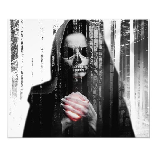Falln Death Waits Foto Afdruk (Voorkant)