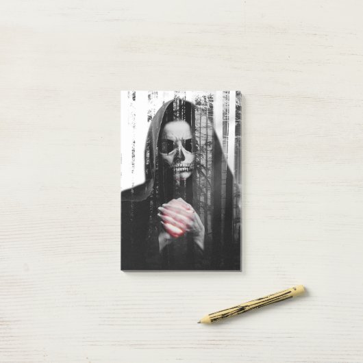 Falln Death Waits Post-it® Notes (Op bureau)