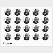 Falln Death Waits Ronde Sticker (Vel)