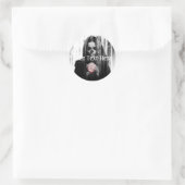 Falln Death Waits Ronde Sticker (Tas)