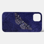 Falln Deathshead Moth Case-Mate iPhone Case (Achterkant (horizontaal))