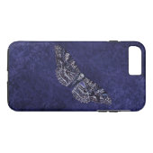 Falln Deathshead Moth Case-Mate iPhone Case (Achterkant (Horizontaal))