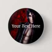 Falln Devil's nacht Ronde Button 5,7 Cm (Voorkant)