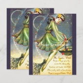 Falln Easter Witch Feestdagenkaart (Voorkant / Achterkant)