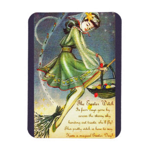 Falln Easter Witch Magneet