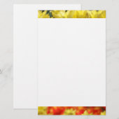 Falln Floral Summer Glow Briefpapier (Voorkant / Achterkant)