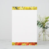 Falln Floral Summer Glow Briefpapier (Staand voorkant)