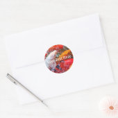 Falln Gathering Koi Ronde Sticker (Envelop)