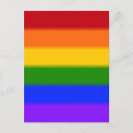 Falln Gay Pride Flag Briefkaart (Voorkant)