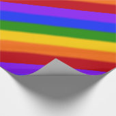 Falln Gay Pride Flag Cadeaupapier (Hoek)