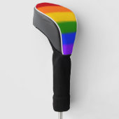 Falln Gay Pride Flag Golfheadcover (Schuin)