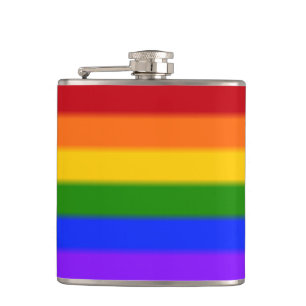 Falln Gay Pride Flag Heupfles