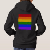 Falln Gay Pride Flag Hoodie (Achterkant)