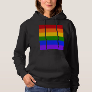 Falln Gay Pride Flag Hoodie