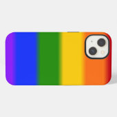 Falln Gay Pride Flag iPhone Hoesje (Achterkant horizontaal)