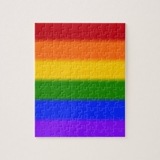 Falln Gay Pride Flag Legpuzzel (Verticaal)