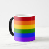 Falln Gay Pride Flag Magische Mok (Voorkant links)