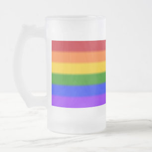 Falln Gay Pride Flag Matglas Bierpul