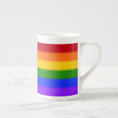 Falln Gay Pride Flag Porselein Kop (Rechts)