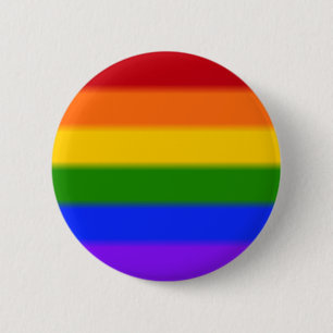 Falln Gay Pride Flag Ronde Button 5,7 Cm