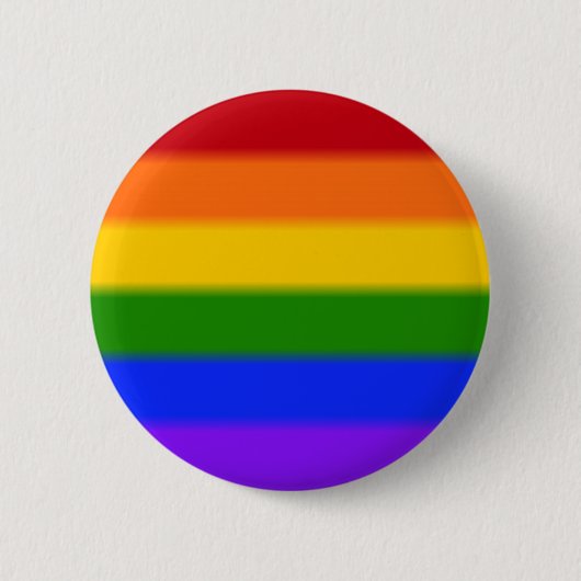 Falln Gay Pride Flag Ronde Button 5,7 Cm (Voorkant)