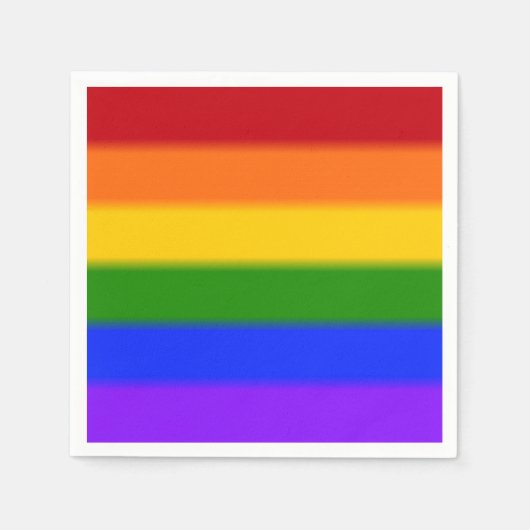 Falln Gay Pride Flag Servet (Voorkant)